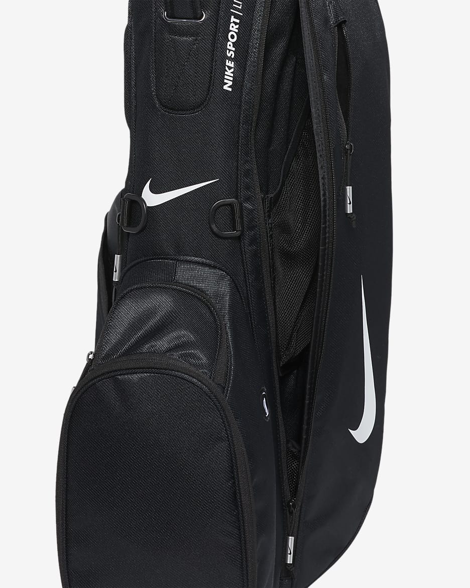 Nice Nike xtreme sport Mens stand Golf bag & outlet rain cover - black